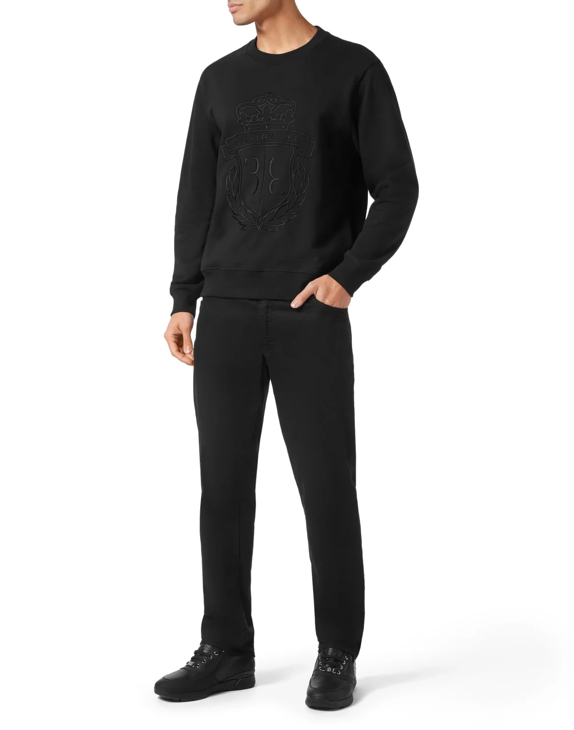 Sweatshirt LS, цвет: Черный
