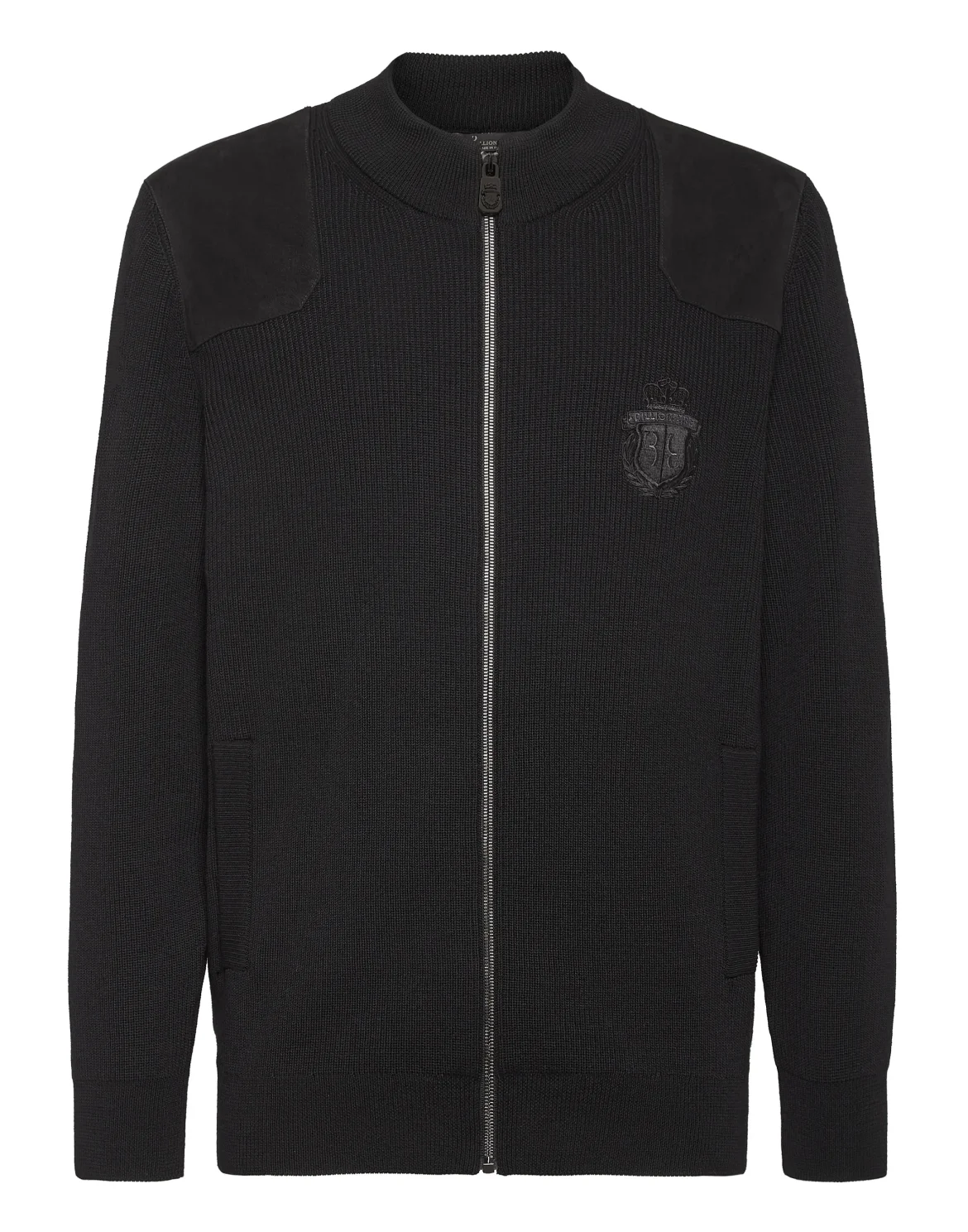 Wool and Buckskin Pullover full zip, цвет: Черный