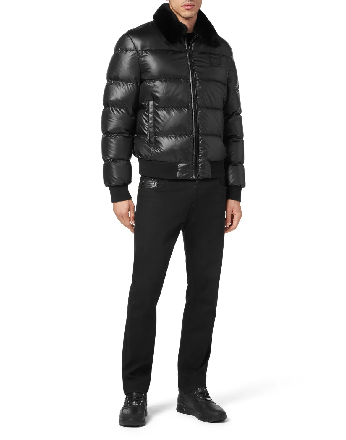Bomber Luxury, цвет: Черный