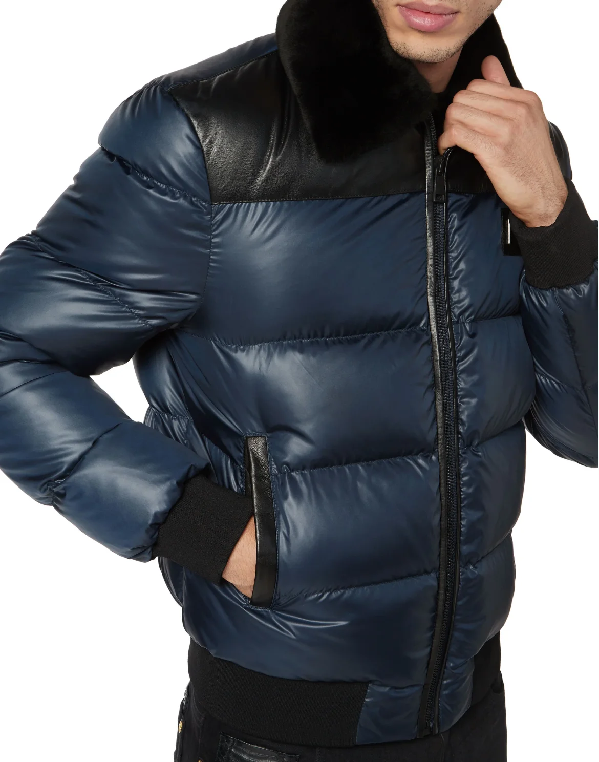Bomber Luxury, цвет: Синий