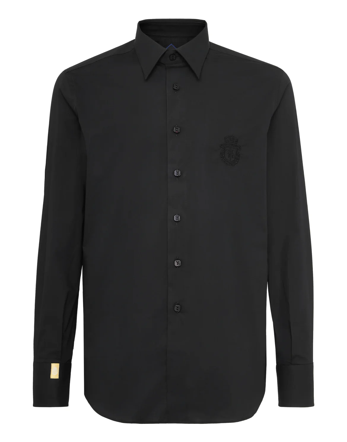 Shirt Slim Fit, цвет: Черный