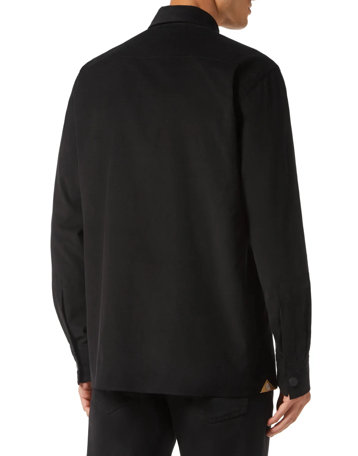 Velvet Shirt Gold Cut LS Regular Fit, цвет: Черный