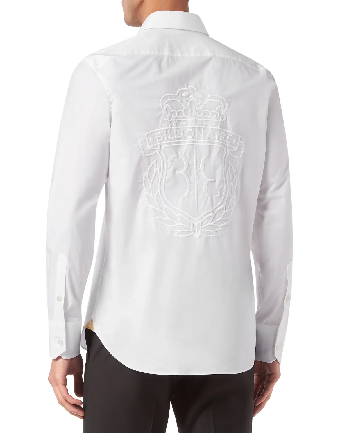 Shirt Silver Cut LS Slim Fit, цвет: Белый