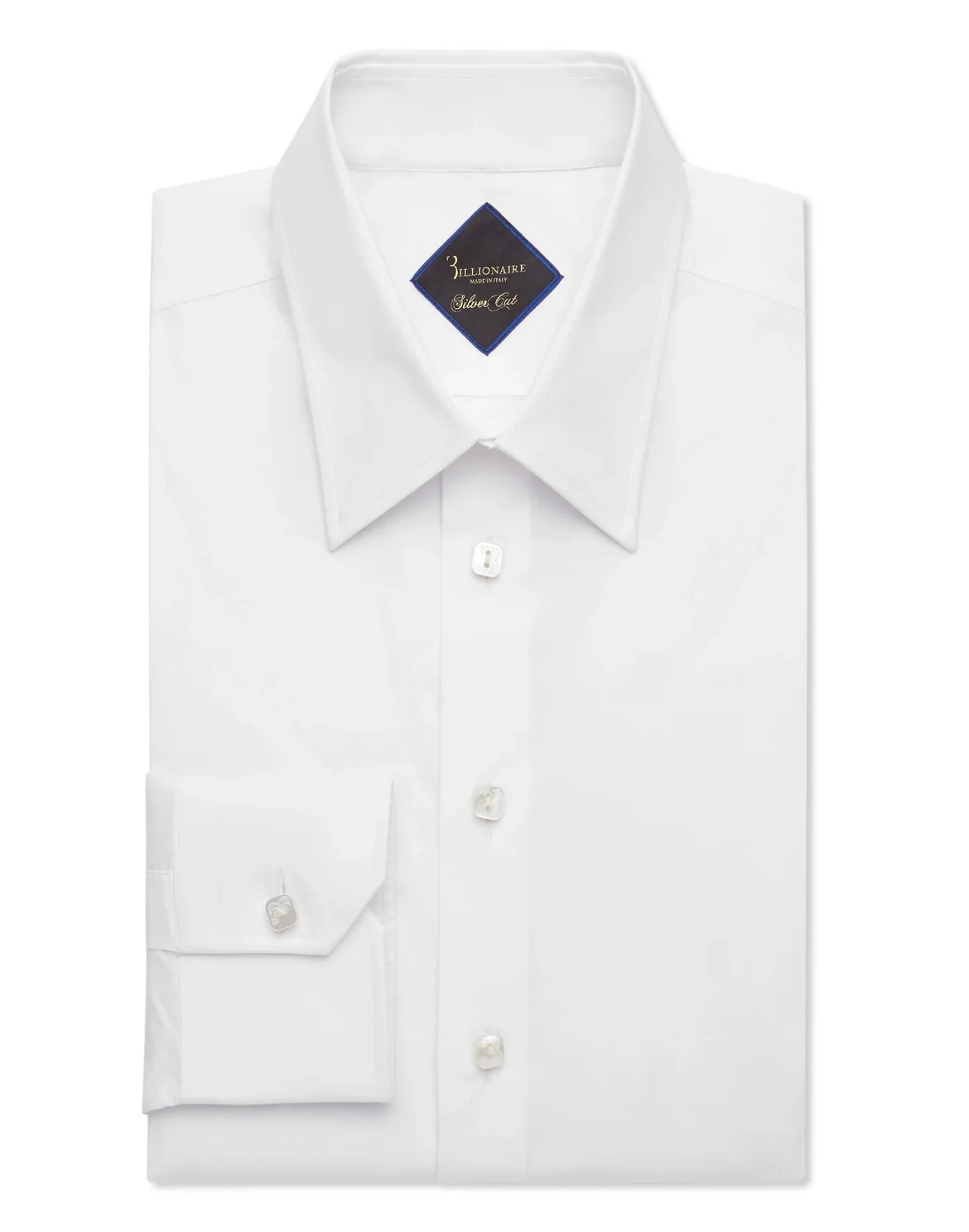 Shirt Silver Cut LS Slim Fit, цвет: Белый