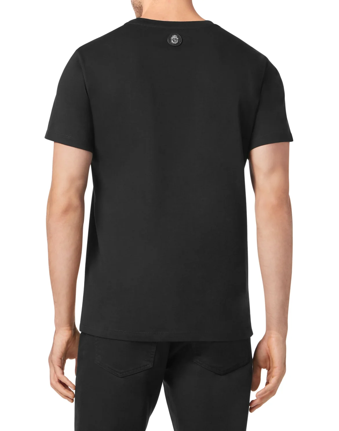 Jersey T-shirt Round Neck SS, цвет: Черный