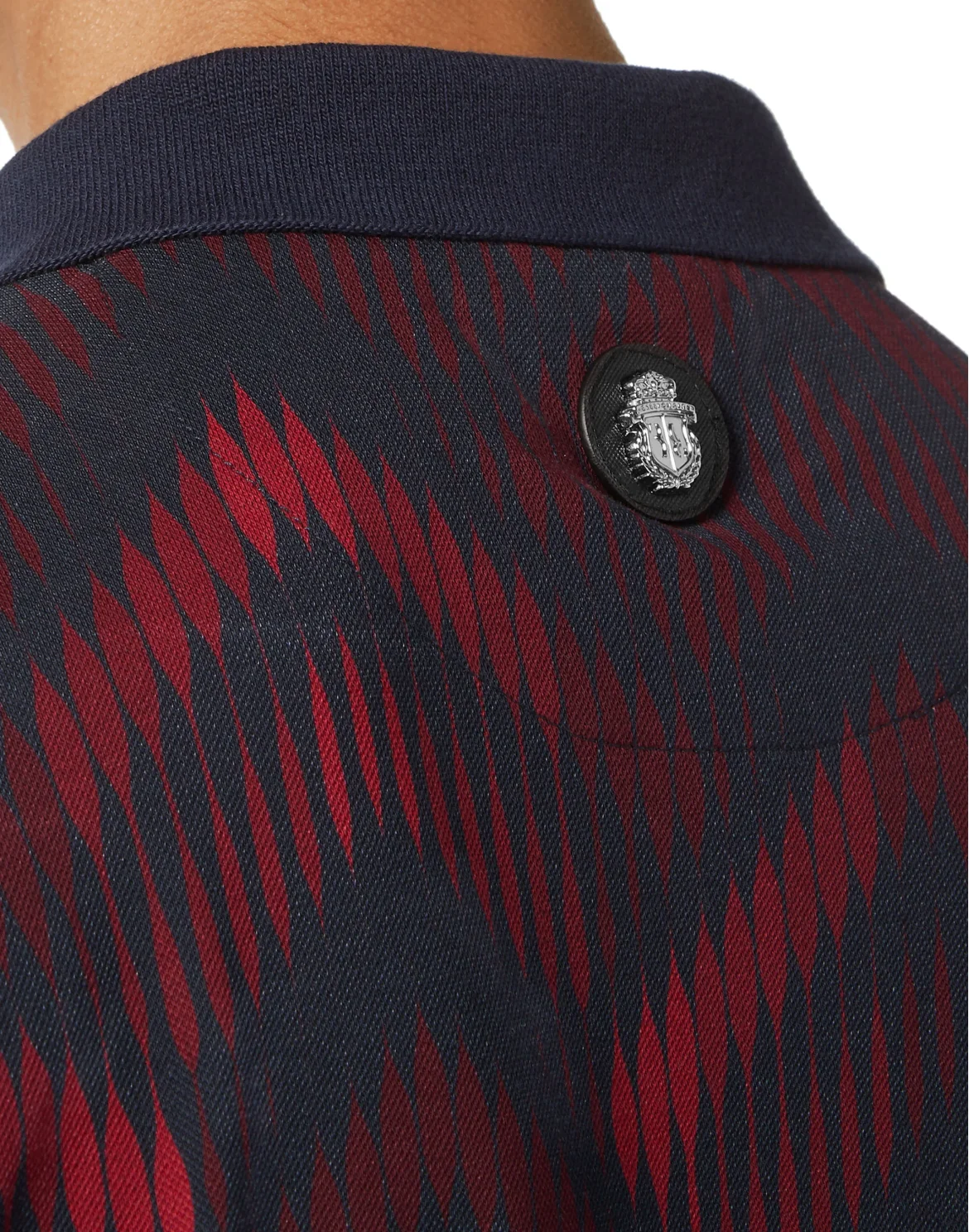 Piquet Polo Shirt LS with Zip, цвет: Синий