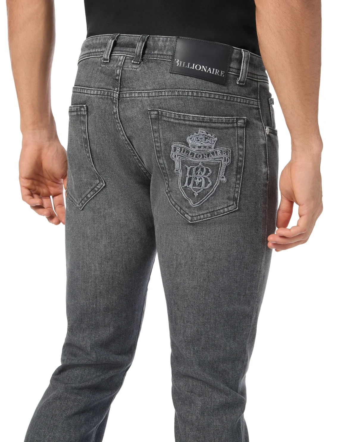 Super Straight Cut Trousers, цвет: Серый