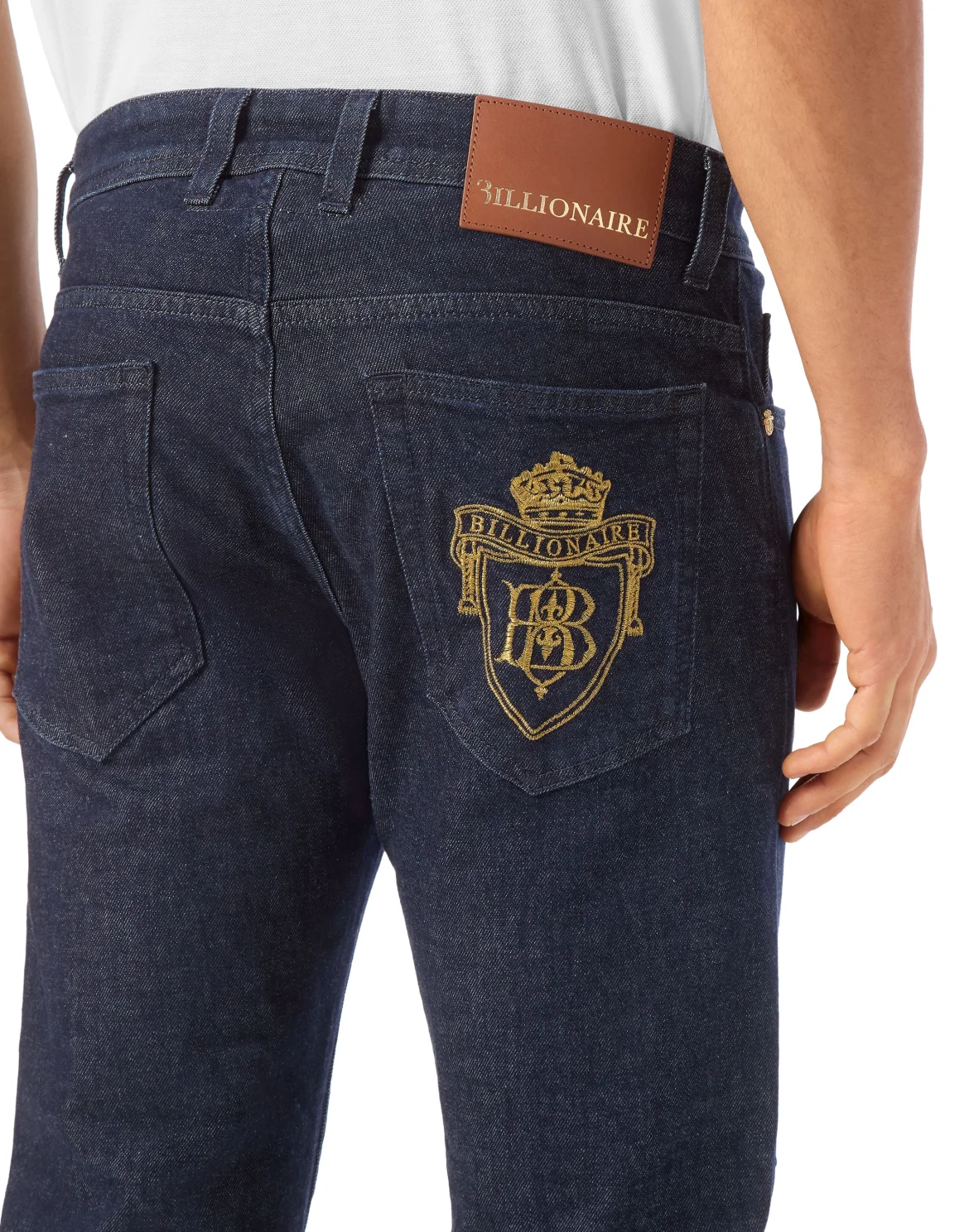 Super Straight Cut Trousers, цвет: Синий