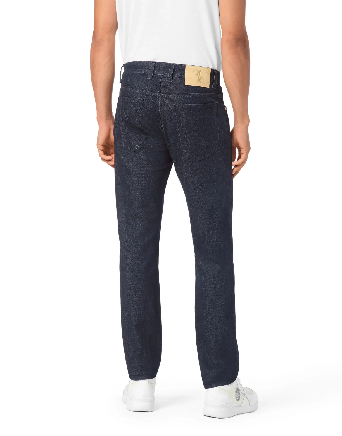 Super Straight Cut Denim Trousers, цвет: Синий