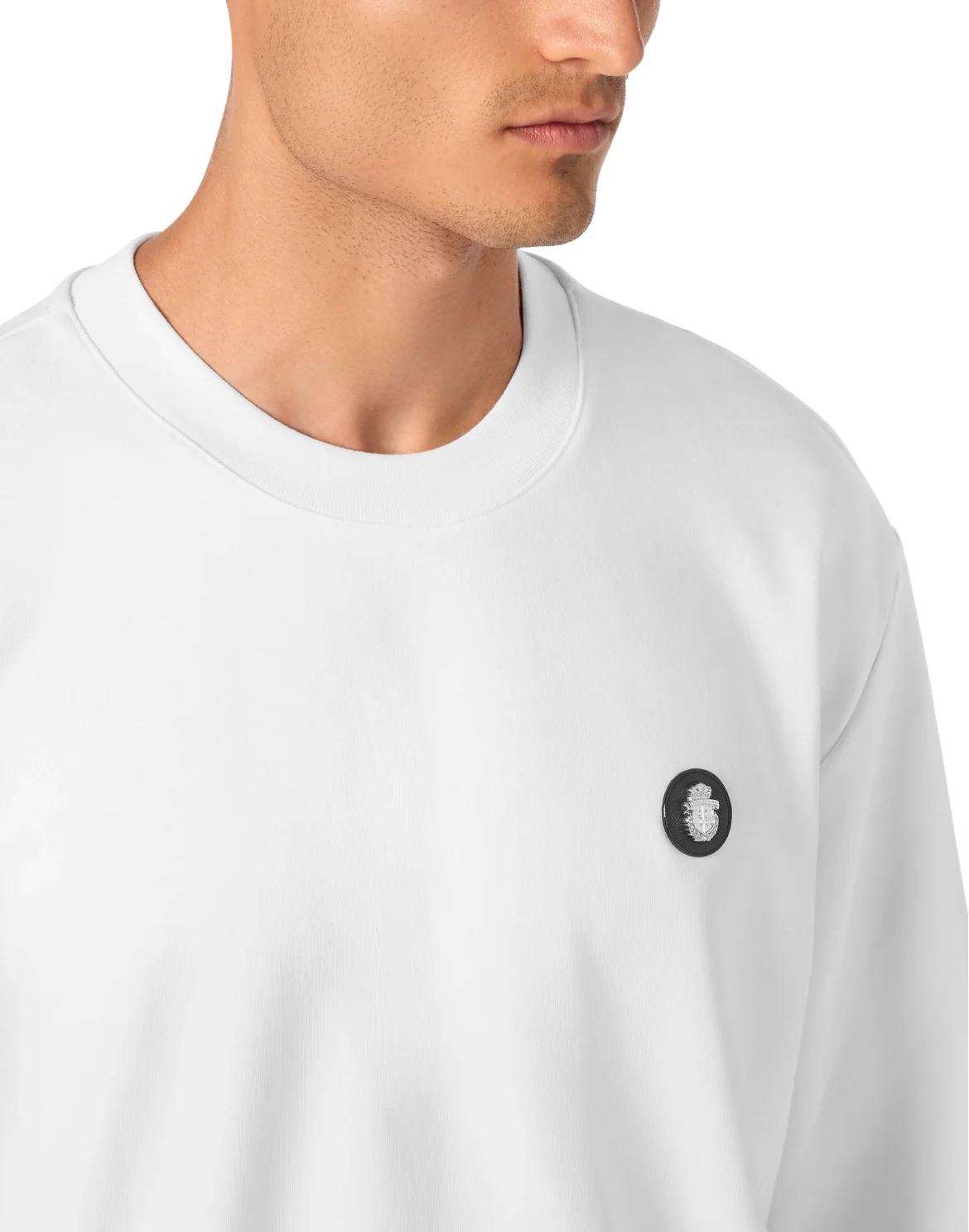 Roundneck Sweatshirt LS, цвет: Белый