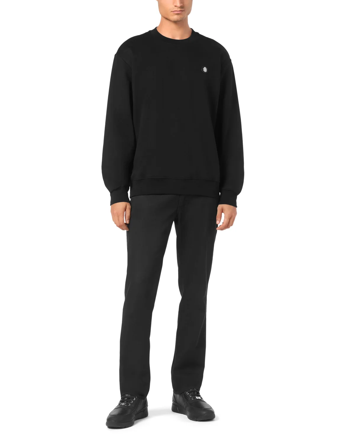 Roundneck Sweatshirt LS, цвет: Черный