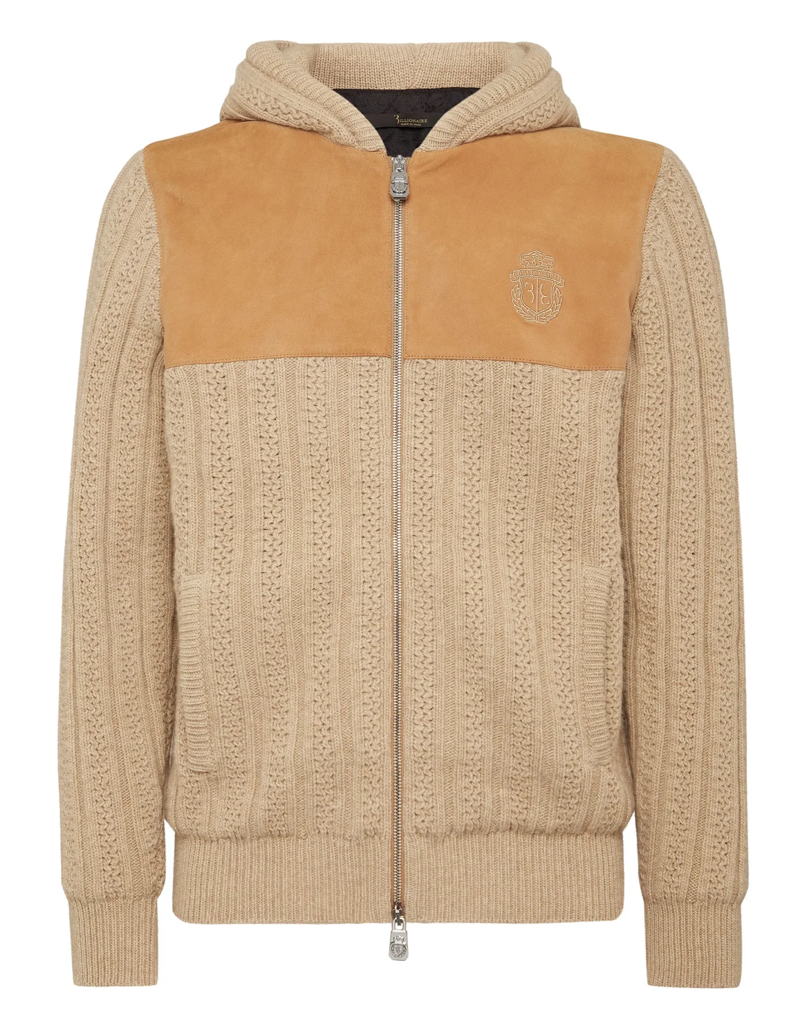 Wool Knit hoodie, цвет: Бежевый