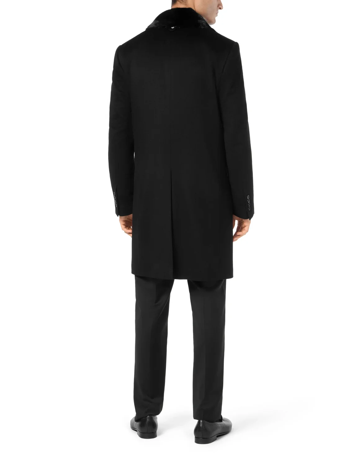 Long Wool Coat, цвет: Черный