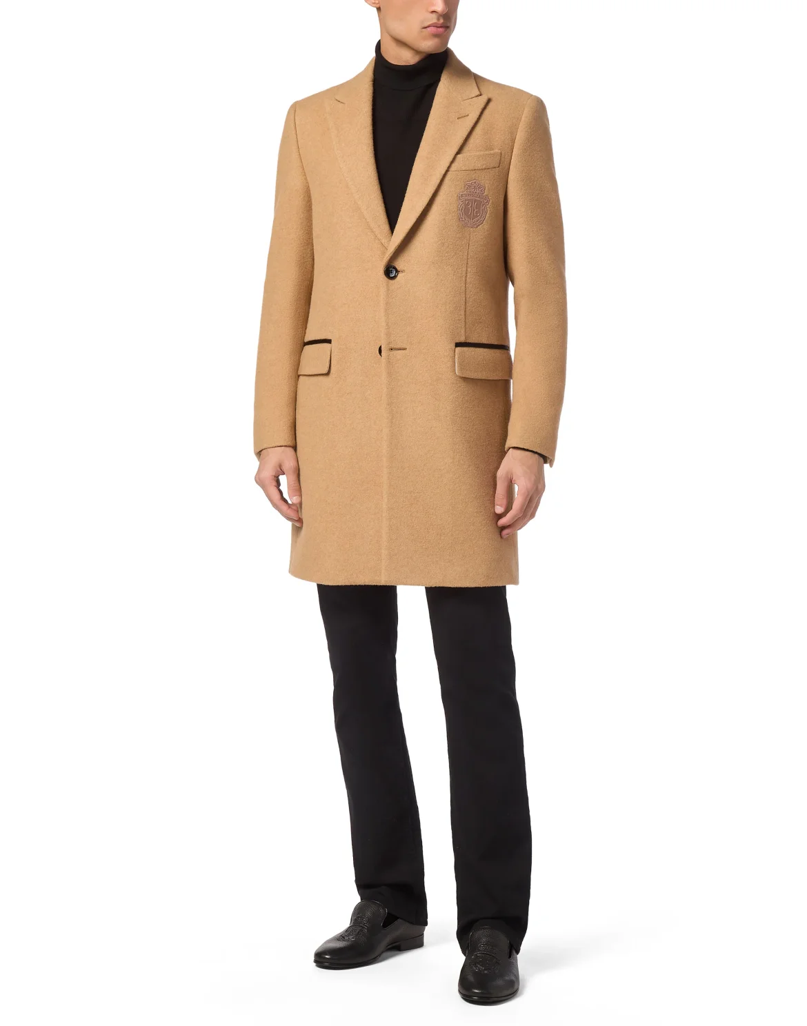 Cashmere Coat Long, цвет: Бежевый