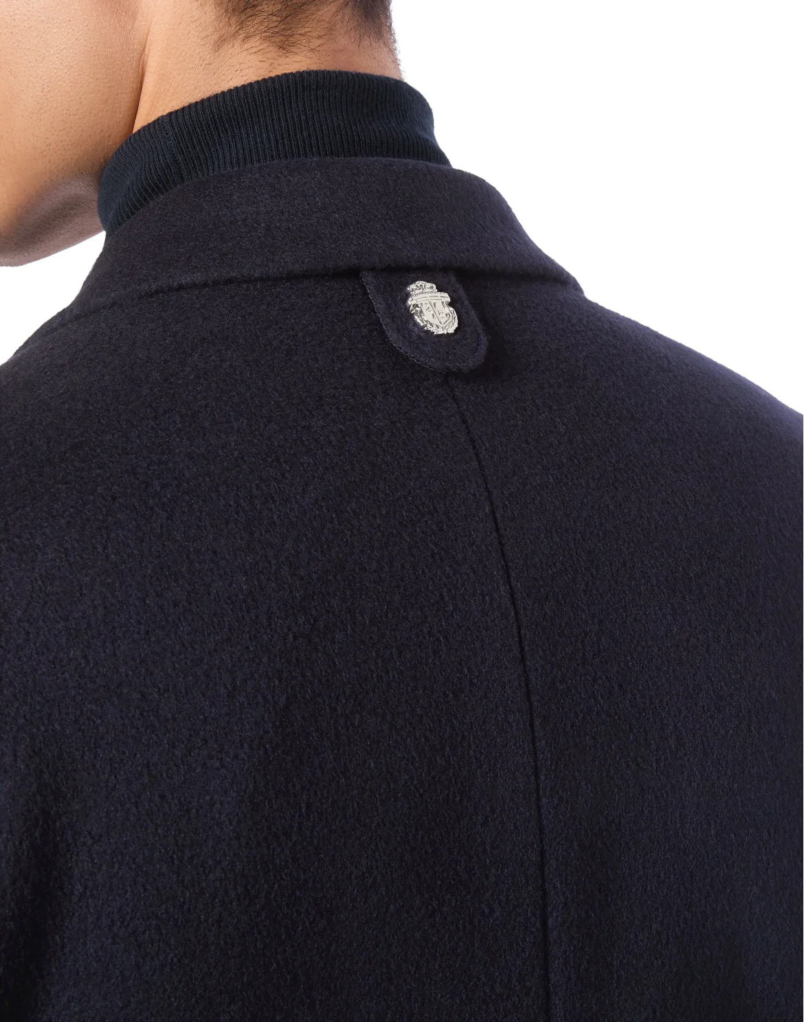 Cashmere Coat Long, цвет: Синий