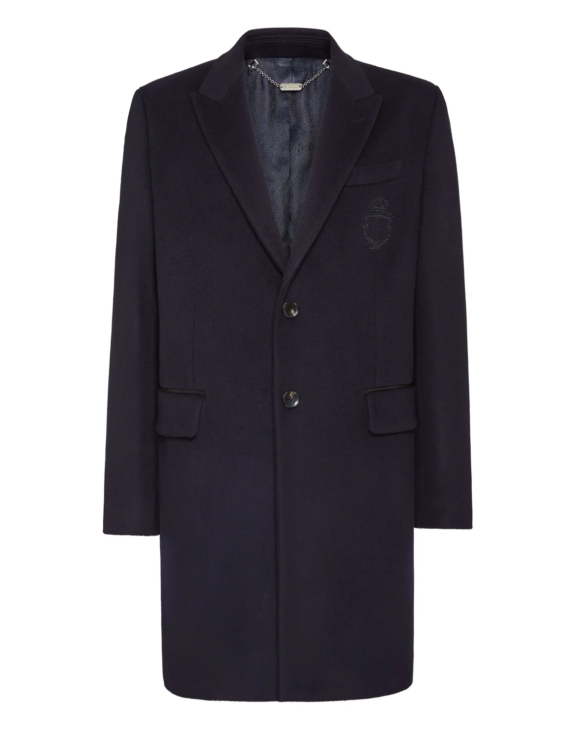 Cashmere Coat Long, цвет: Синий