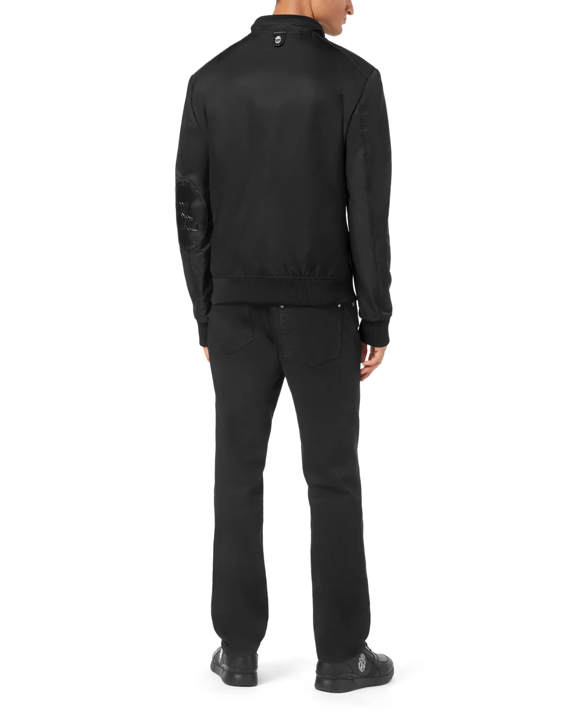Bomber Nylon Python, цвет: Черный
