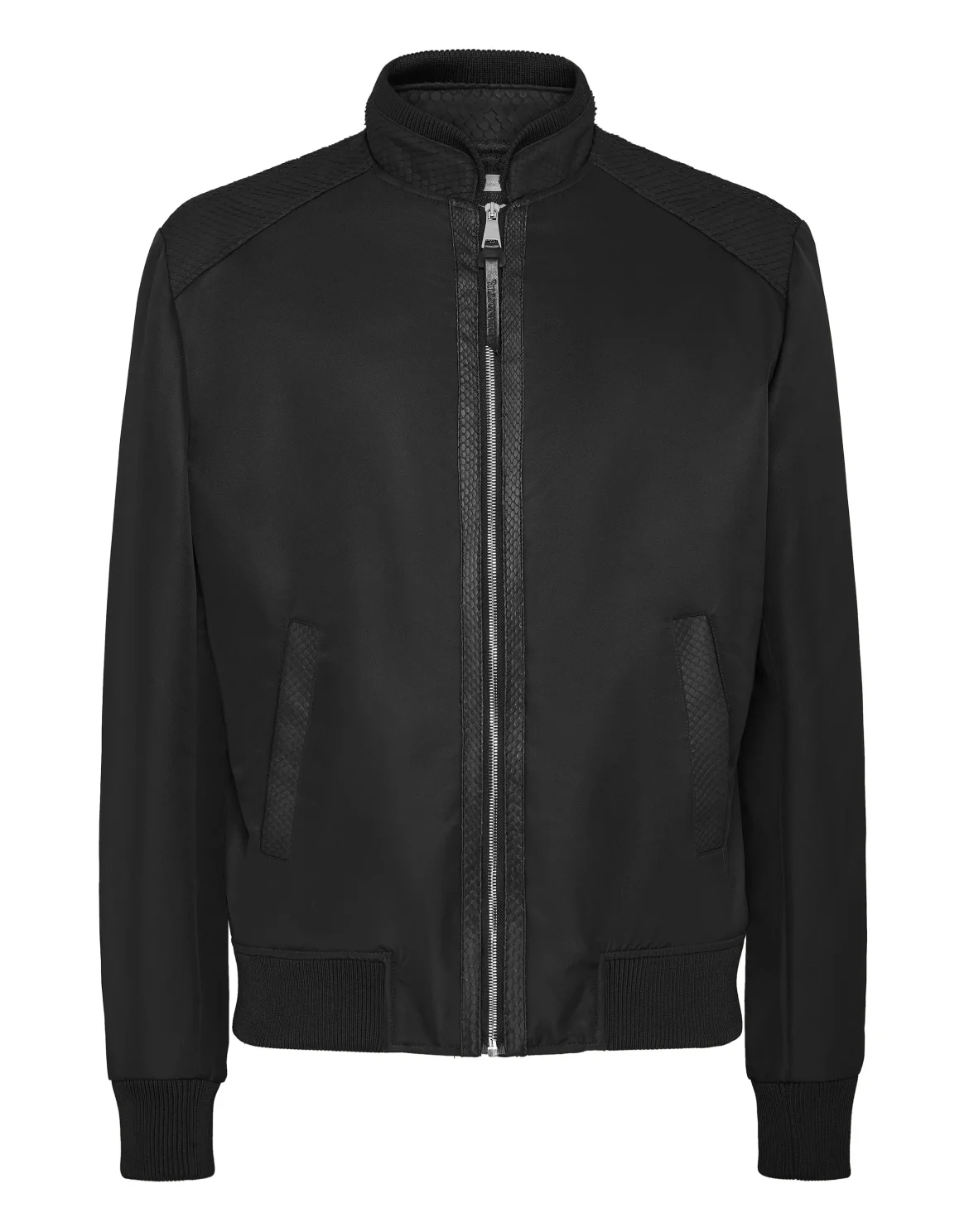 Bomber Nylon Python, цвет: Черный