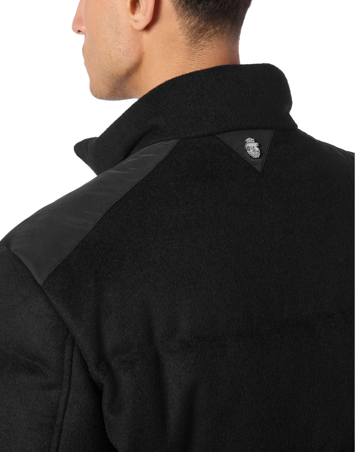 Wool Down Jacket, цвет: Черный
