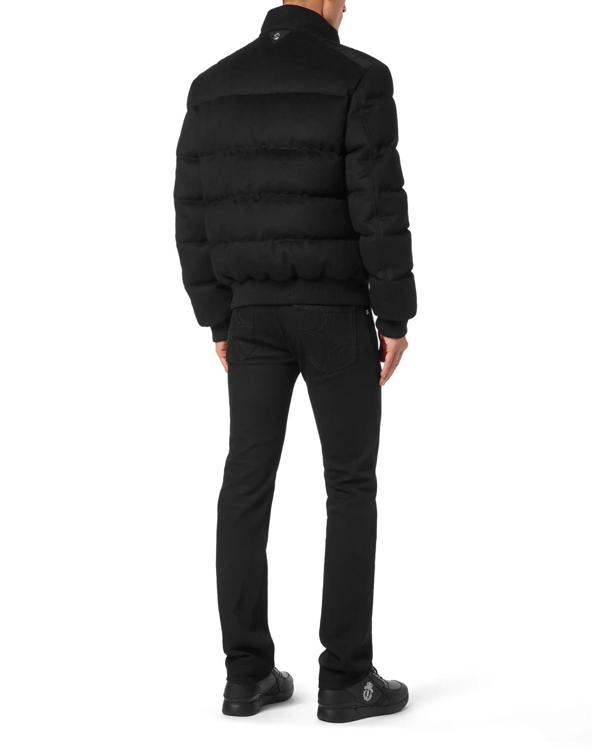 Wool Down Jacket, цвет: Черный