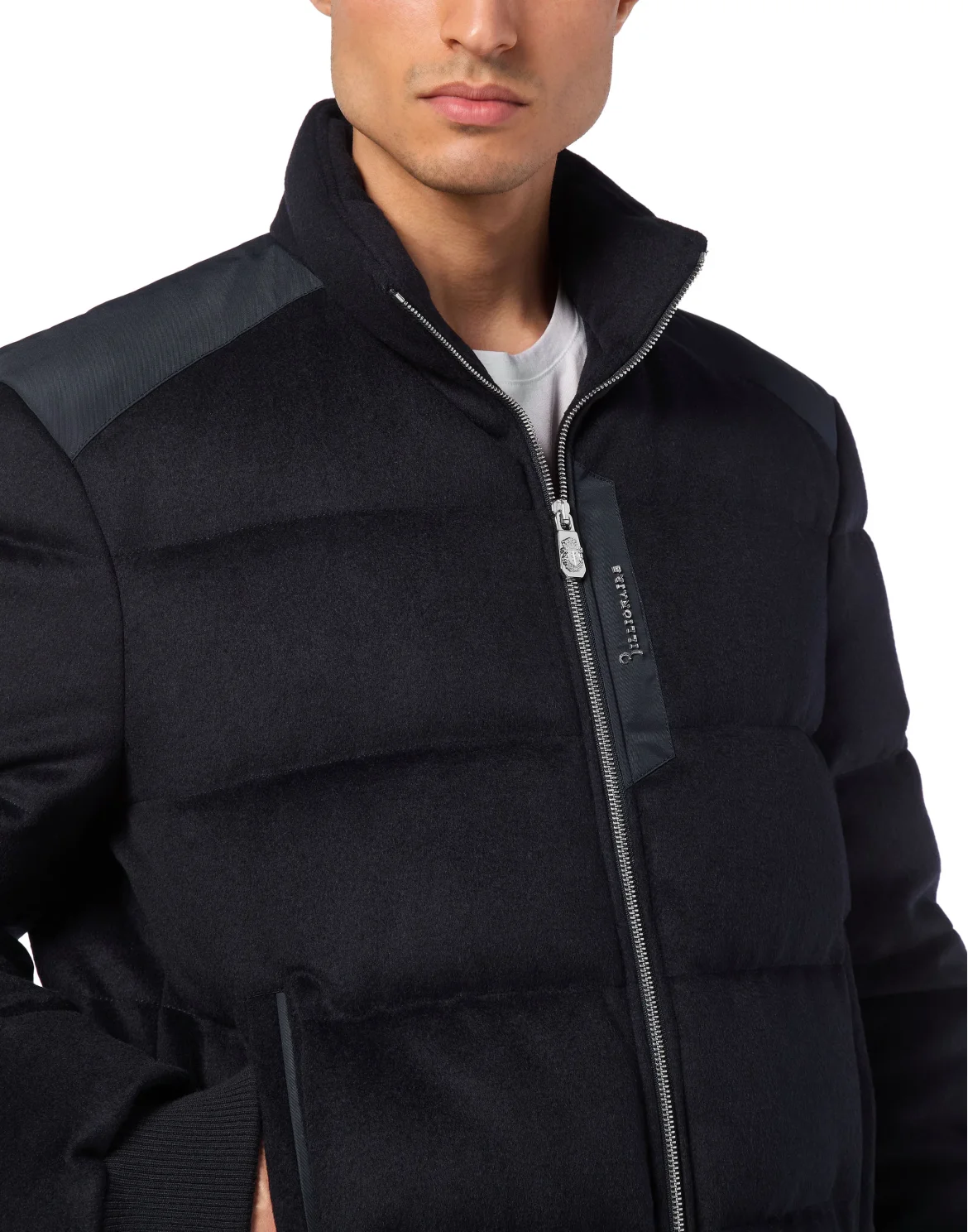 Wool Down Jacket, цвет: Синий