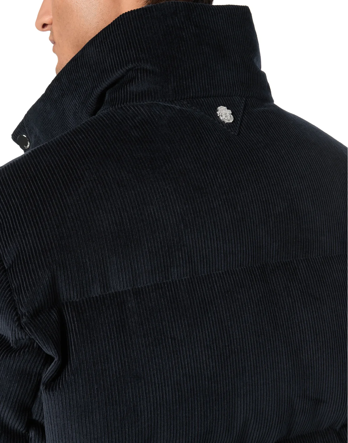 Velvet Down Jacket, цвет: Синий