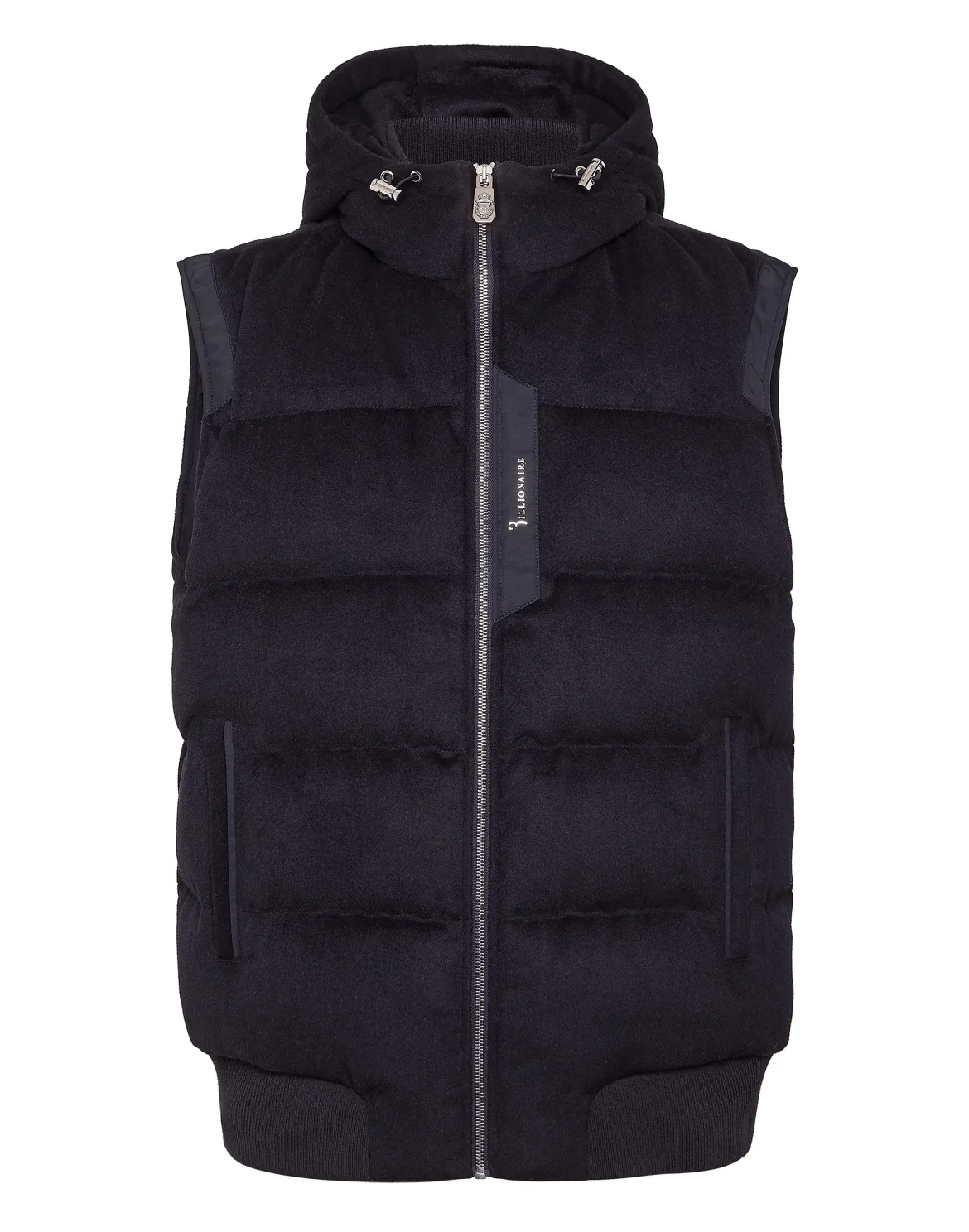Wool Down Jacket Vest, цвет: Синий