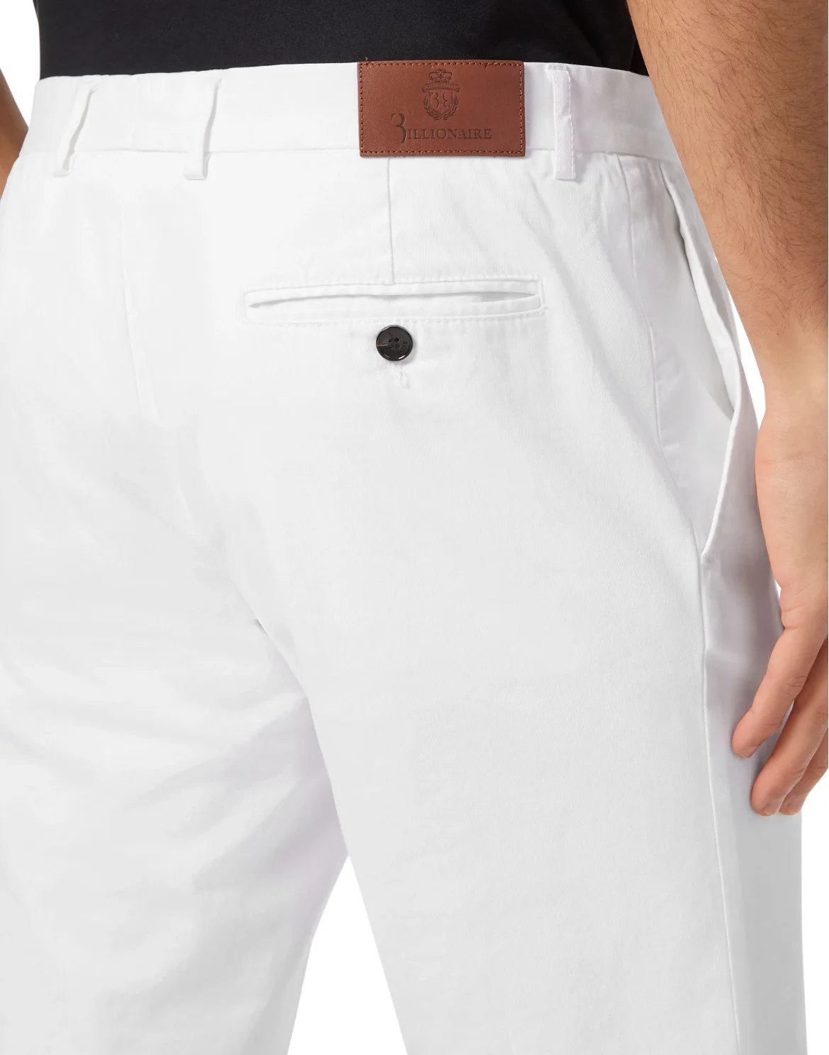 Chinos Trousers Slim Fit, цвет: Белый