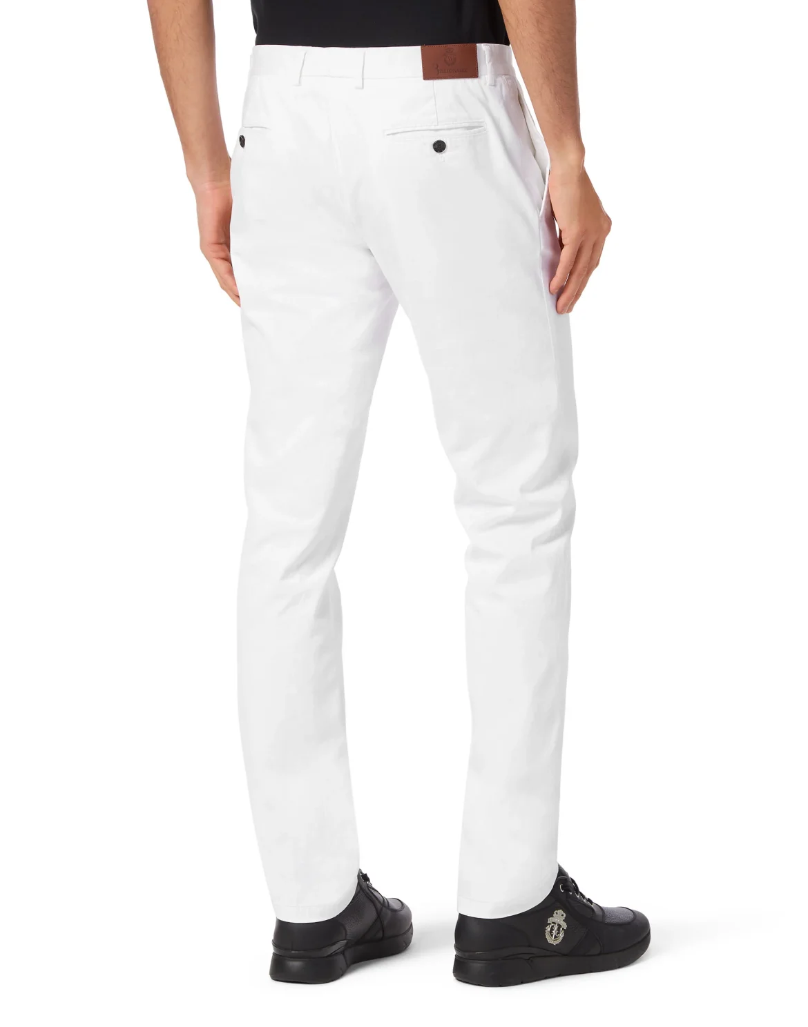 Chinos Trousers Slim Fit, цвет: Белый