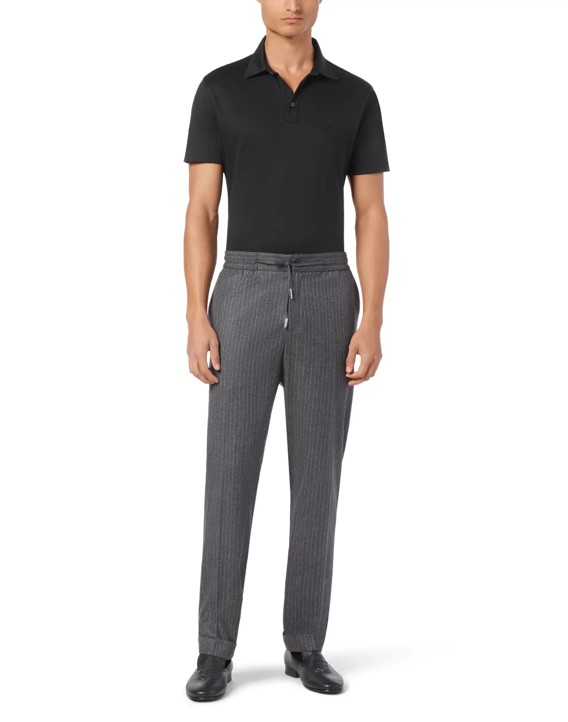 Flannel Long Trousers, цвет: Серый