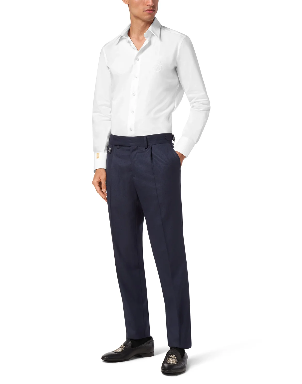 Long Trousers Chinos Fit, цвет: Синий