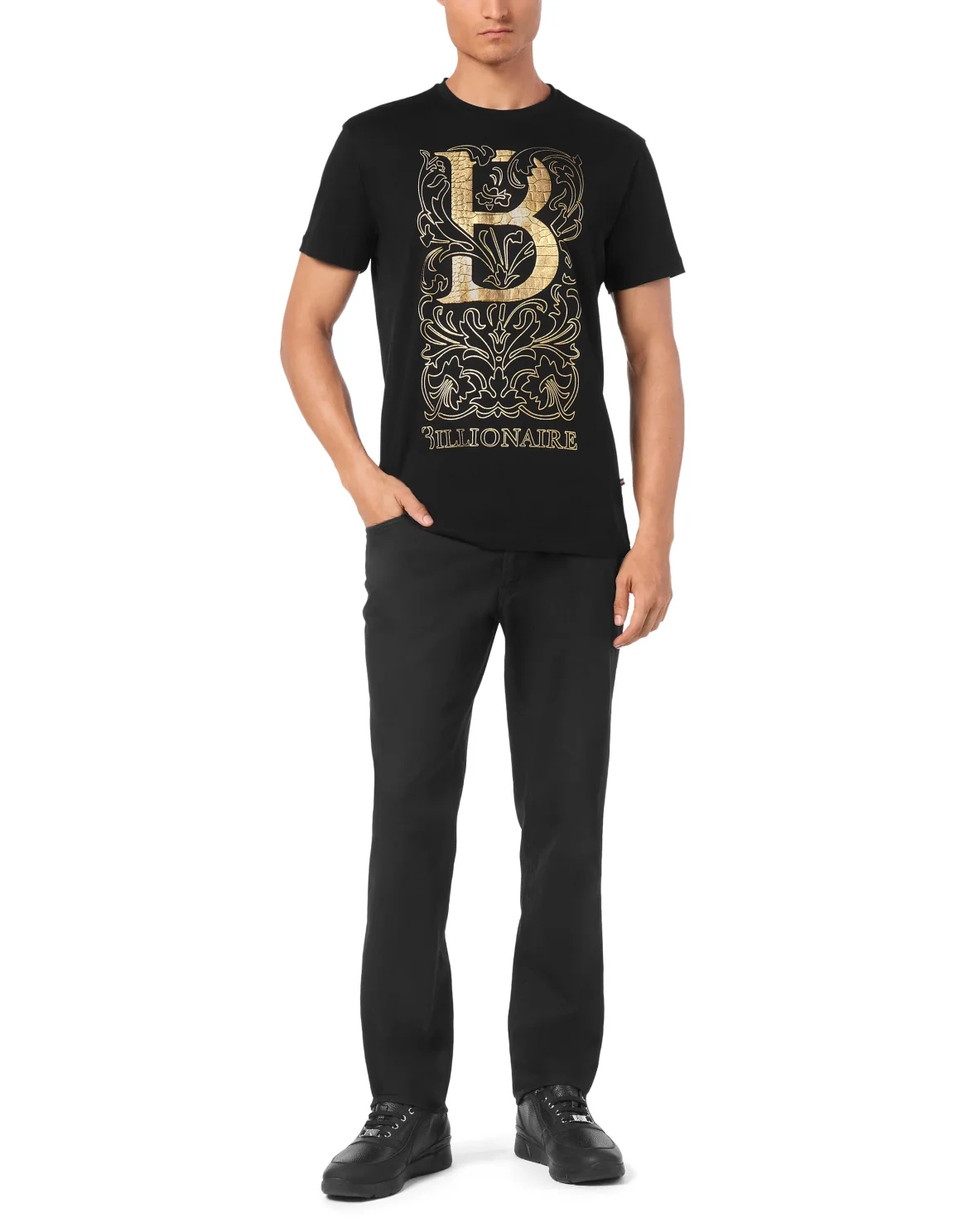 T-shirt Round Neck SS, цвет: Черный