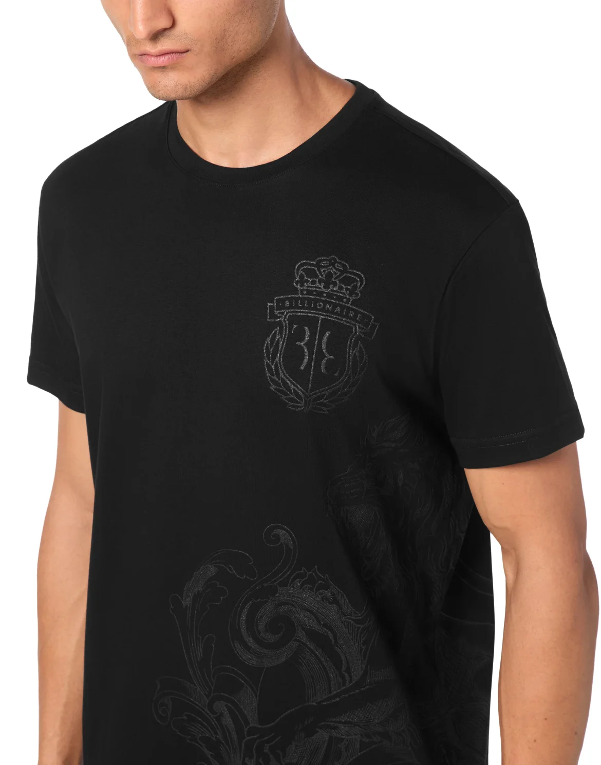 T-shirt Round Neck SS, цвет: Черный