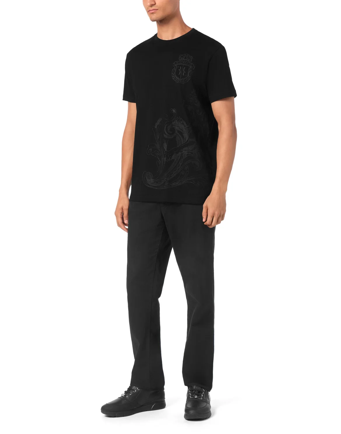 T-shirt Round Neck SS, цвет: Черный