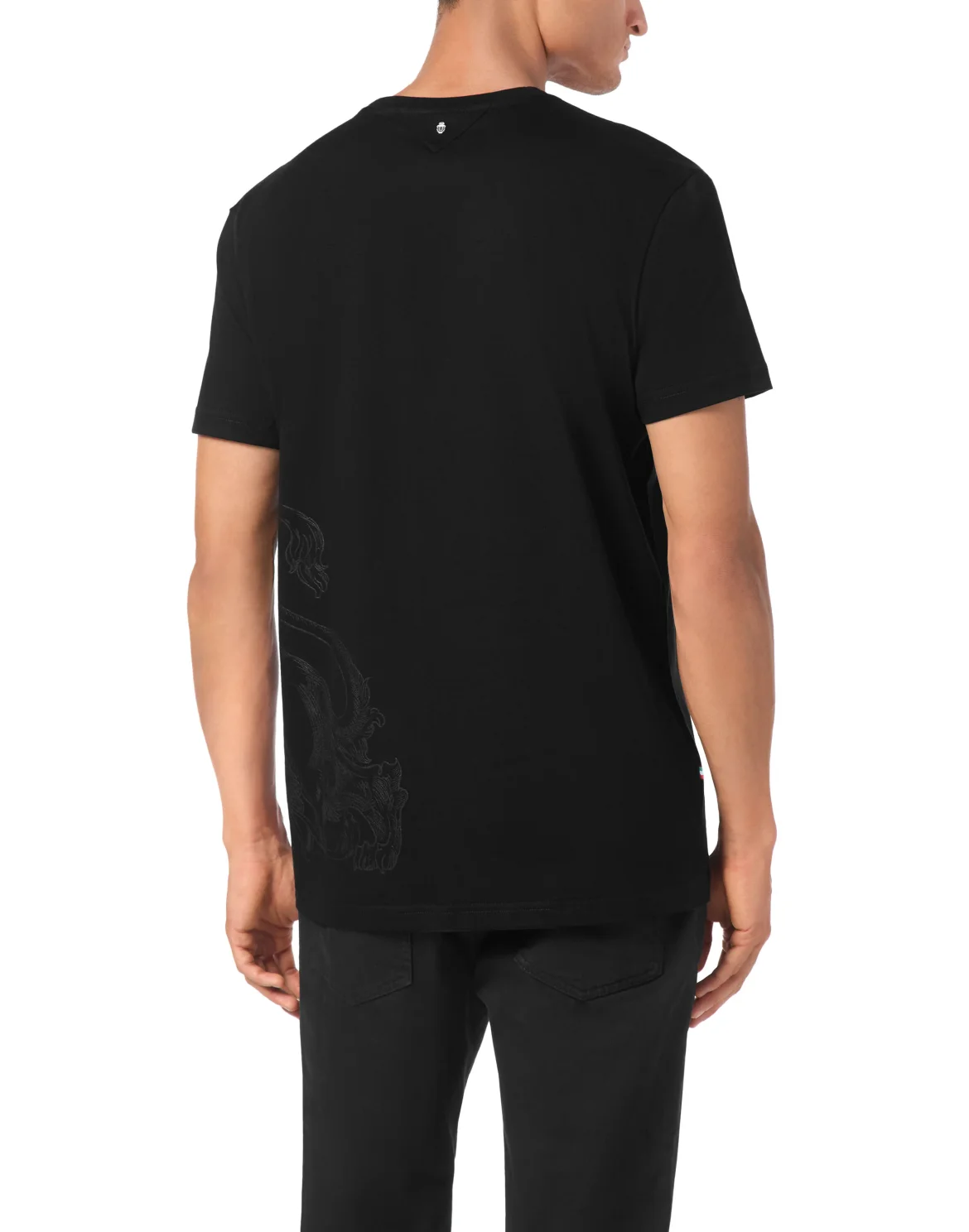 T-shirt Round Neck SS, цвет: Черный