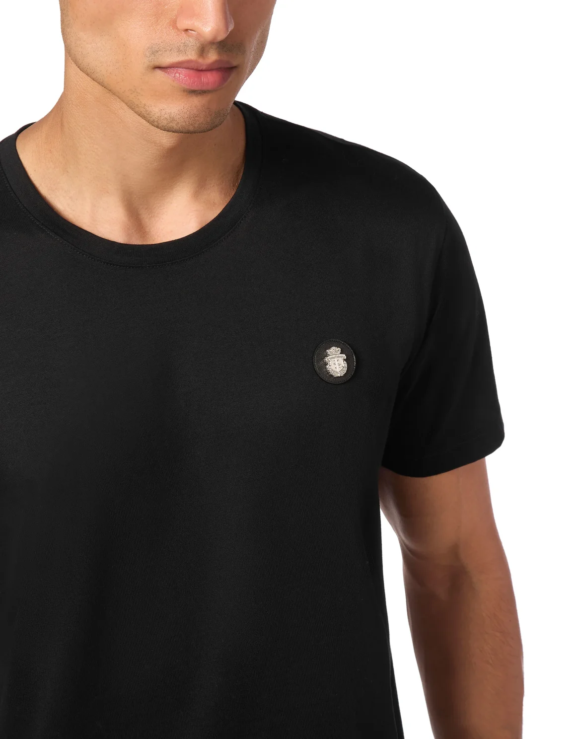 T-shirt Round Neck SS, цвет: Черный