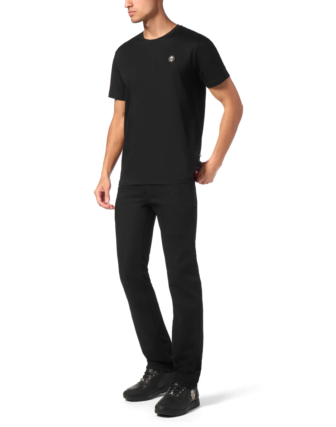 T-shirt Round Neck SS, цвет: Черный