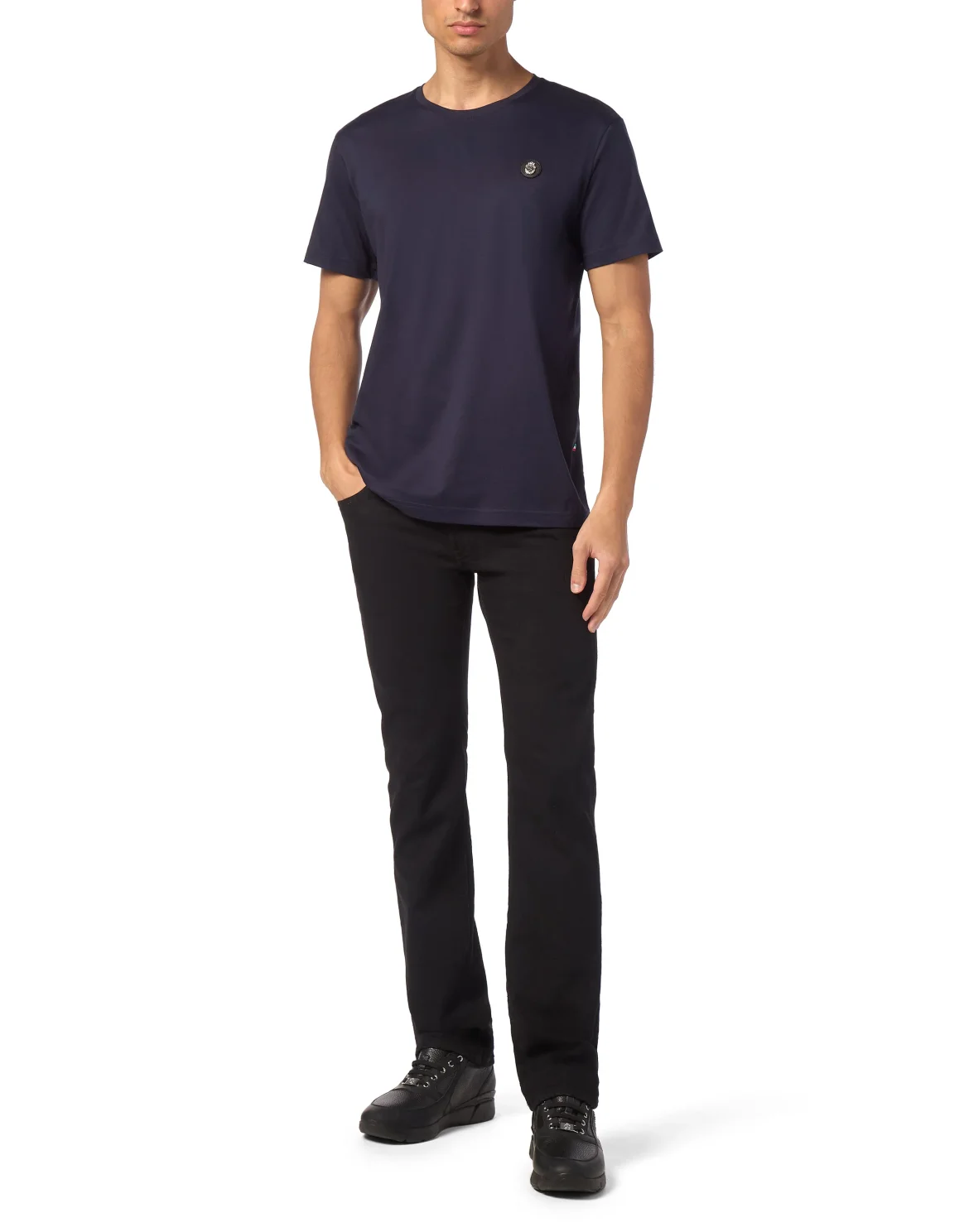 T-shirt Round Neck SS, цвет: Синий