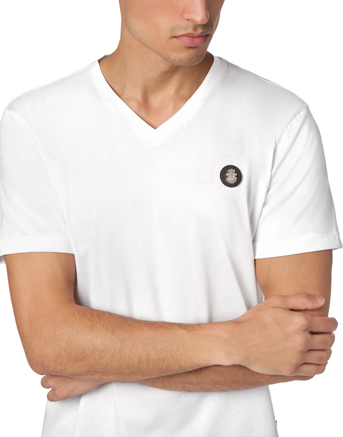 T-shirt V-Neck SS, цвет: Белый