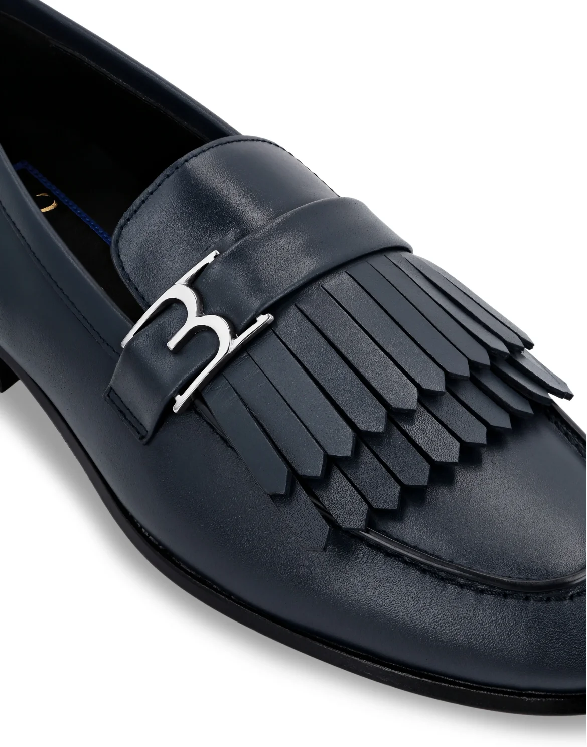 Buckle Loafers, цвет: Синий