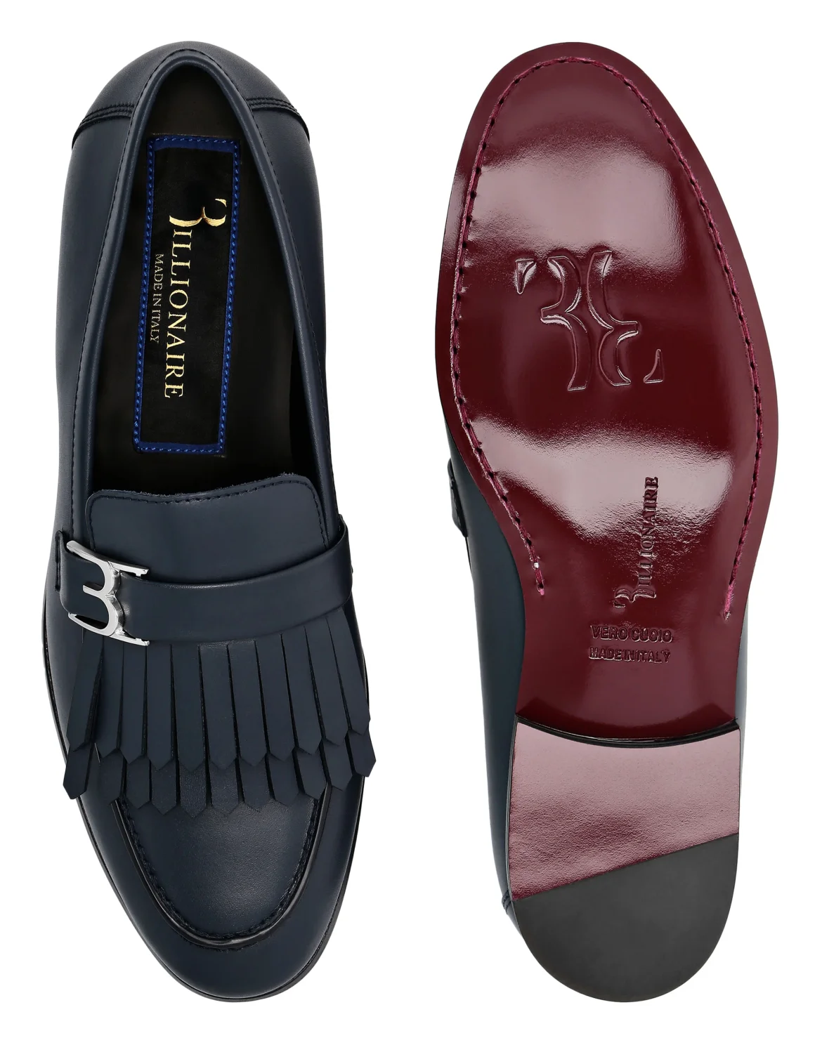 Buckle Loafers, цвет: Синий