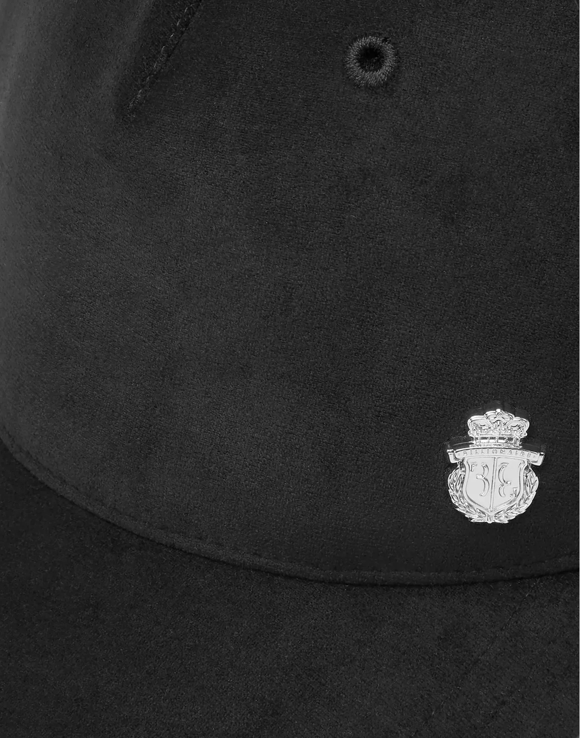 Alcantara Baseball Cap, цвет: Черный