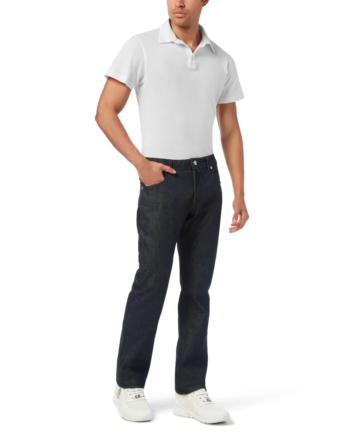 5 Pockets Regular Fit Jeans, цвет: Синий