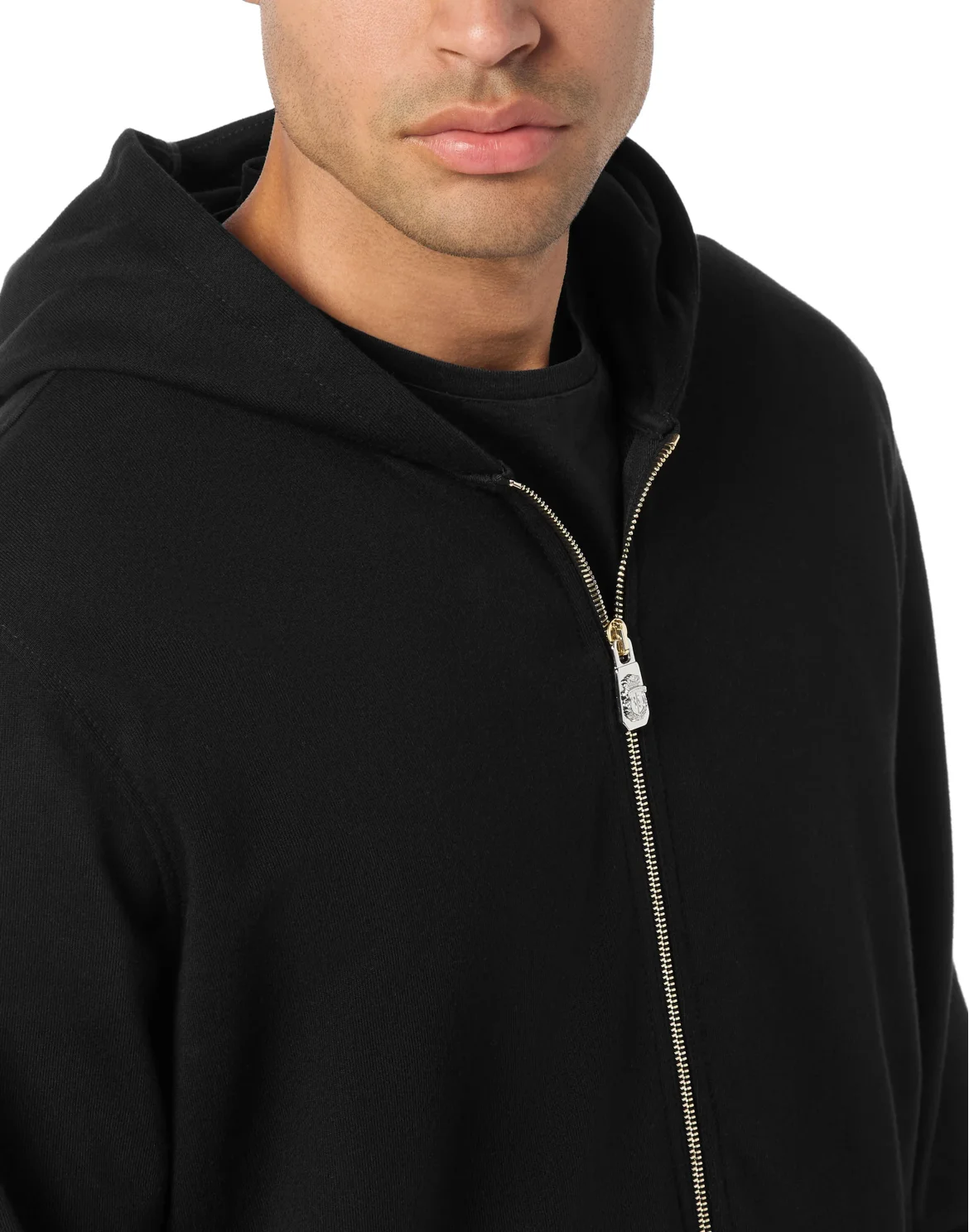 Hoodie Sweatjacket Lion, цвет: Черный