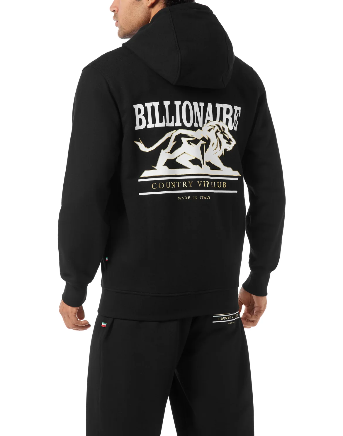 Hoodie Sweatjacket Lion, цвет: Черный