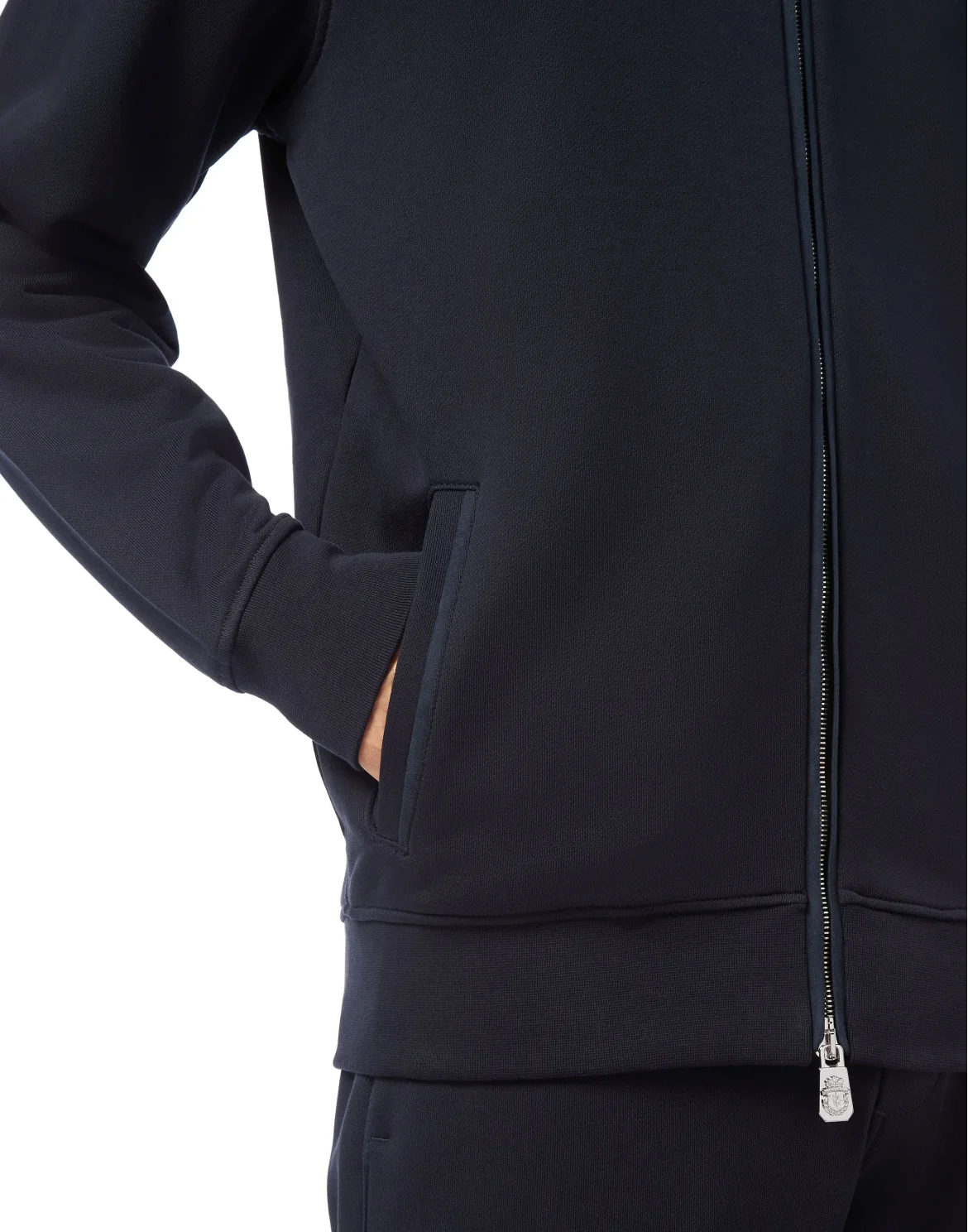 Full-Zip Tracksuit Jacket, цвет: Синий