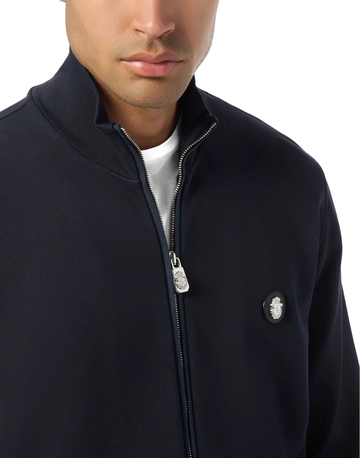 Full-Zip Tracksuit Jacket, цвет: Синий
