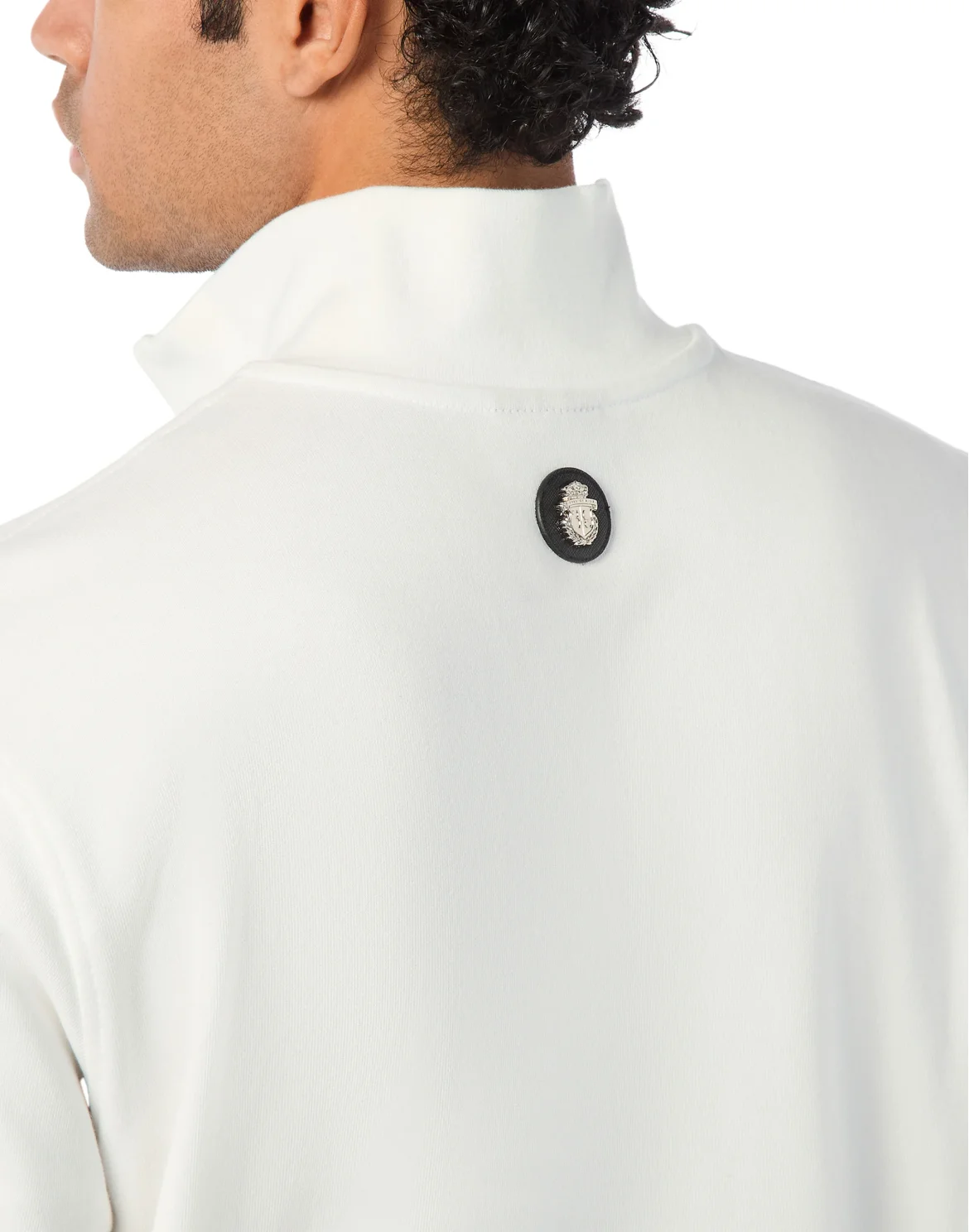 Half-Zip Tracksuit Jacket Logo, цвет: Бежевый