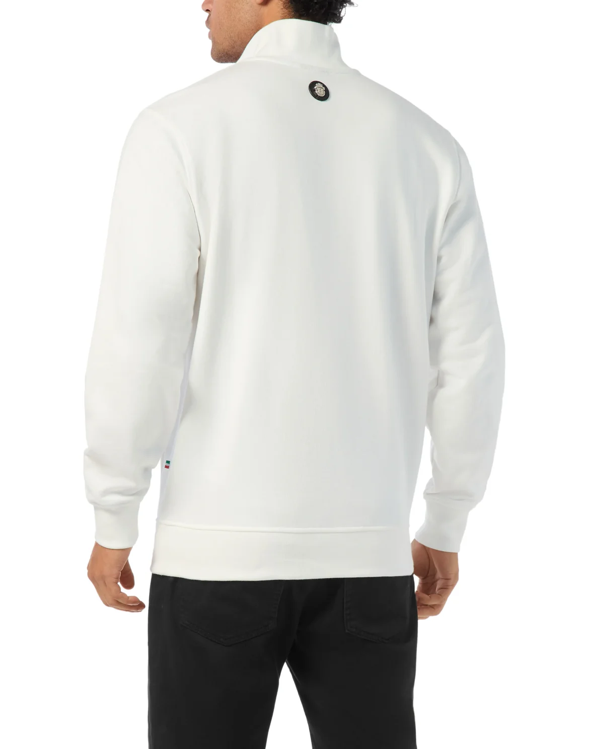 Half-Zip Tracksuit Jacket Logo, цвет: Бежевый