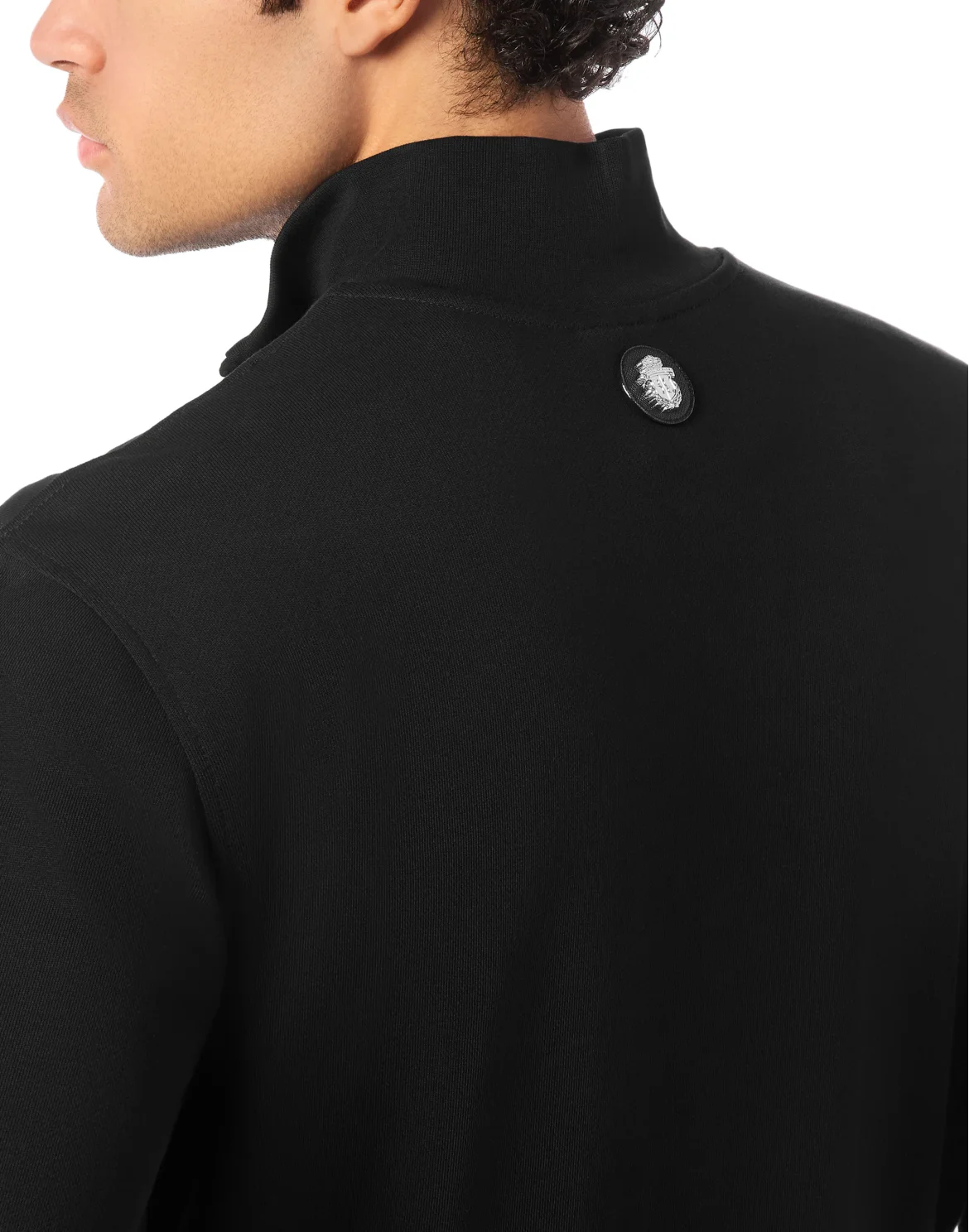 Half-Zip Tracksuit Jacket Logo, цвет: Черный